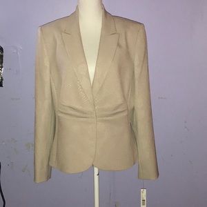 Alex Marie cream woman’s business suit Size 16 NWT